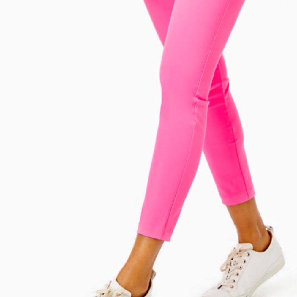 Brand New UPF 50+ Luxletic 28" Corso Golf Pants Aura Pink